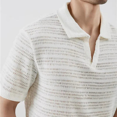 LOUIS™ Crocheted Polo