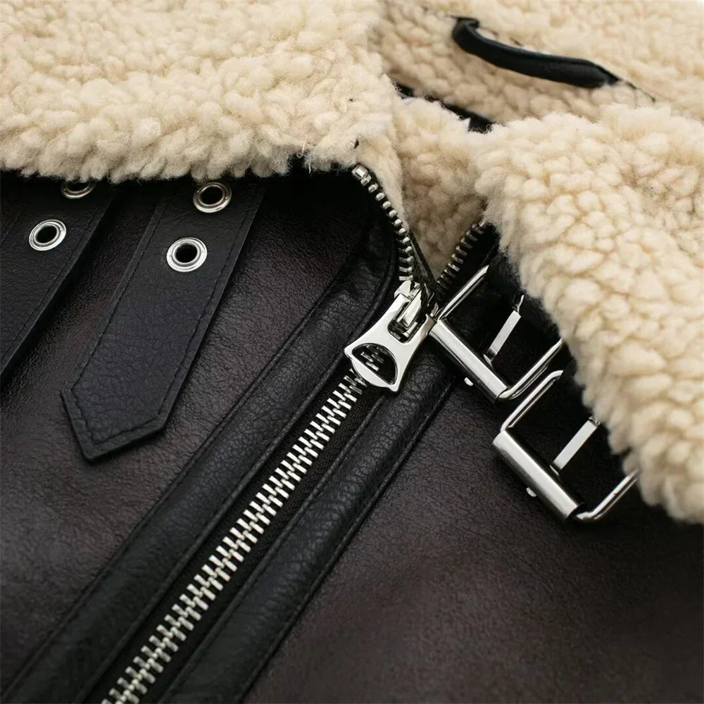 Pepijn™ - Trendy Leather Jacket for Women