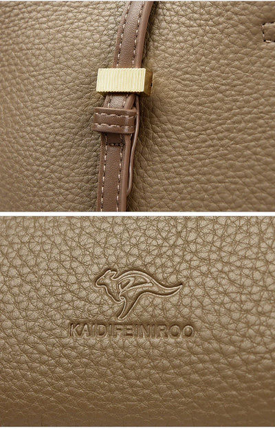 liva™ – spacious everyday bag in leather look