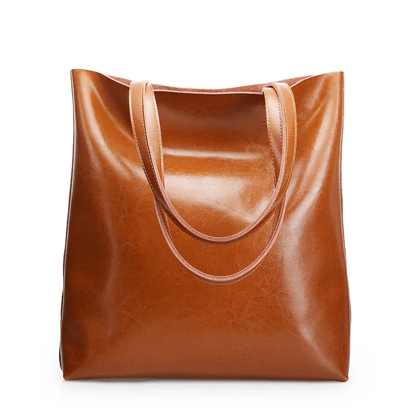 diana™ – classic tote bag in leather look