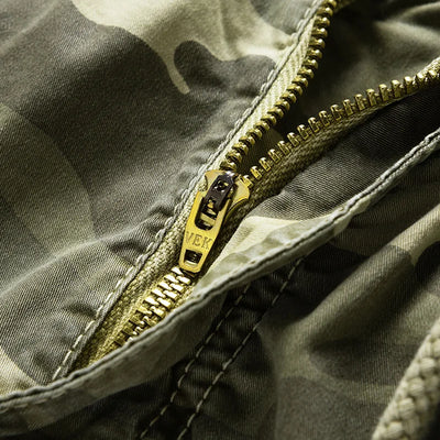 BEACHSIDE CAMOUFLAGE IN COTTON WITH MULTIPLE POCKETS