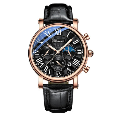 van Baerle® - Luxurious Leather Quartz Watch