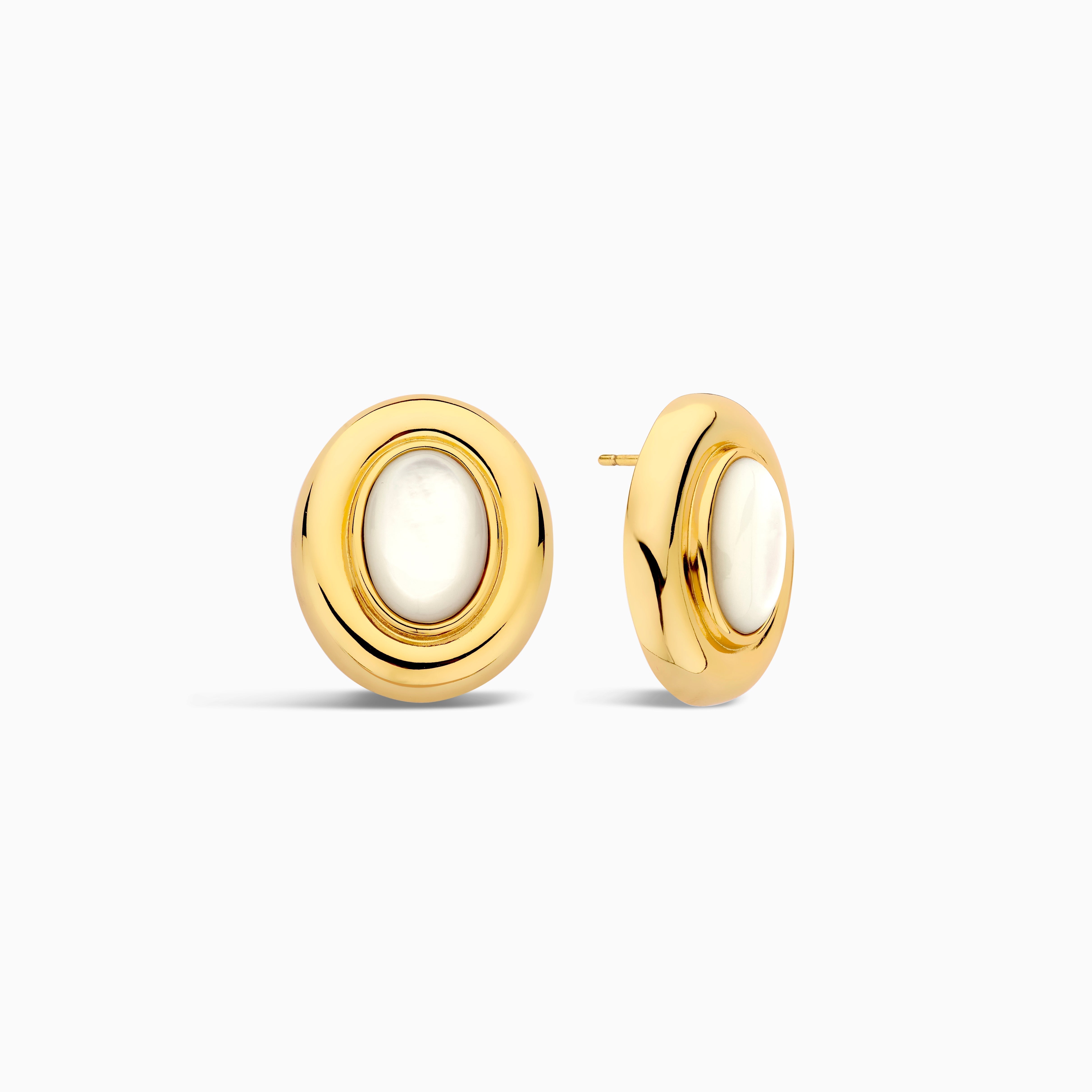 Giselle Pearl Earrings | 14k Gold