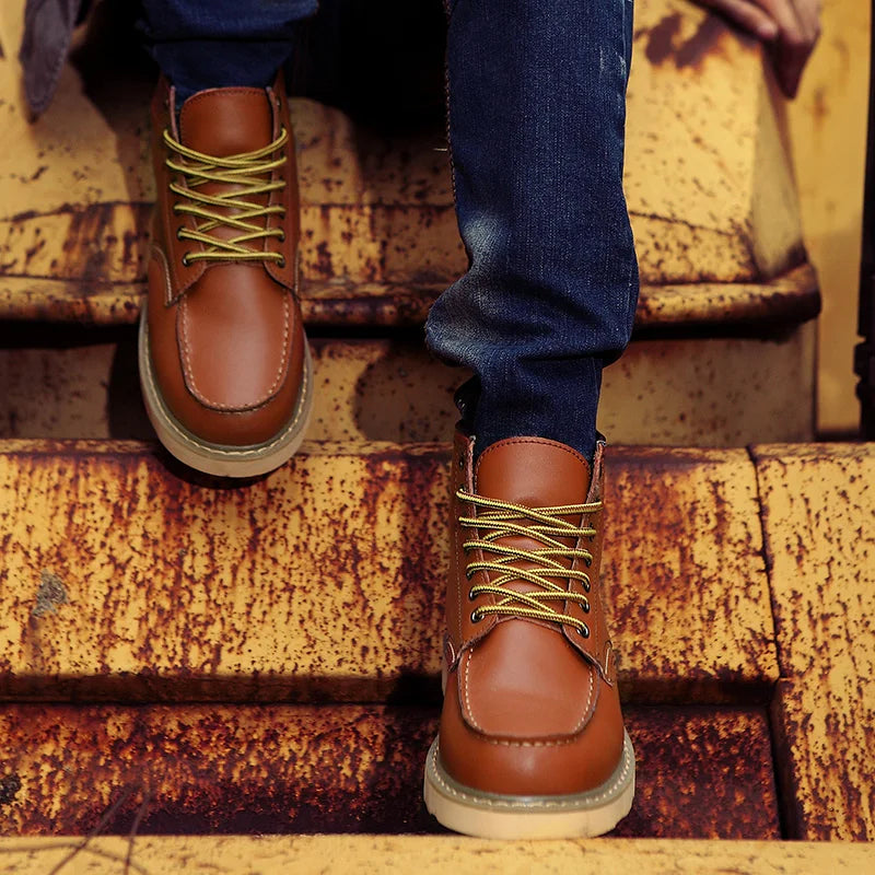 Sybren | Vintage Leather Boots