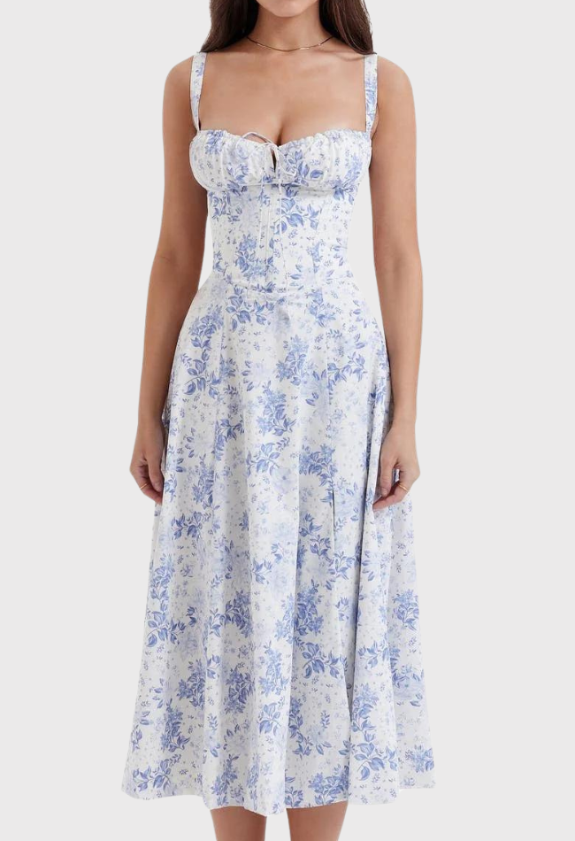 Carmea™ | Bustier Dress with Waist Shaping