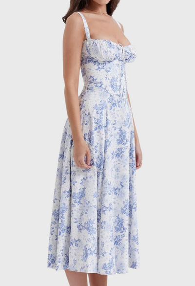 Carmea™ | Bustier Dress with Waist Shaping