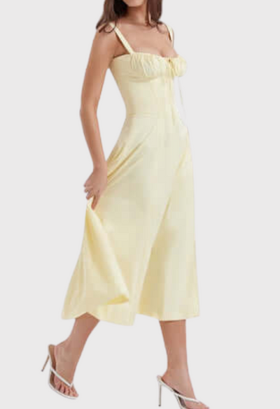 Carmea™ | Bustier Dress with Waist Shaping