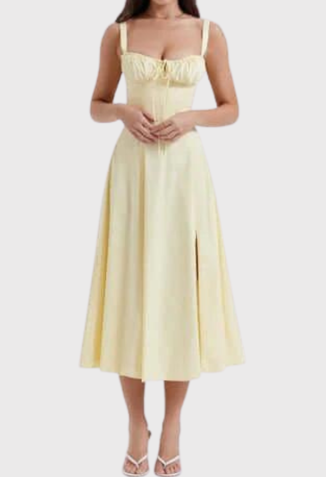 Carmea™ | Bustier Dress with Waist Shaping