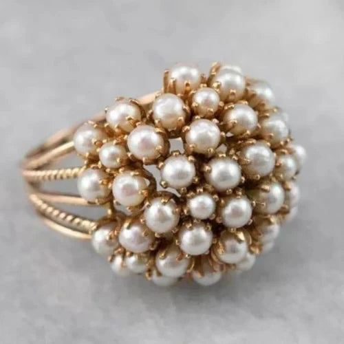 Monica | Pearl-Embellished Ring
