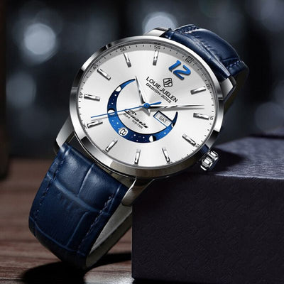 van Baerle® - Elegant Luminous Moon Phase Watch