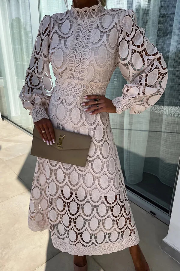 Liah™ | Elegant Midi Dress