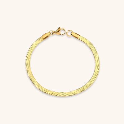 Vida Gold Fishbone Bracelet
