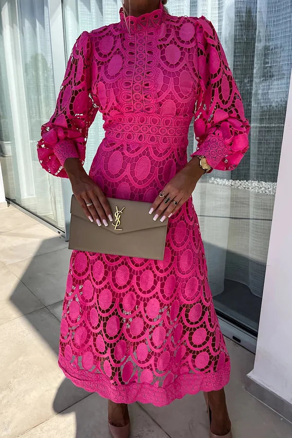 Liah™ | Elegant Midi Dress