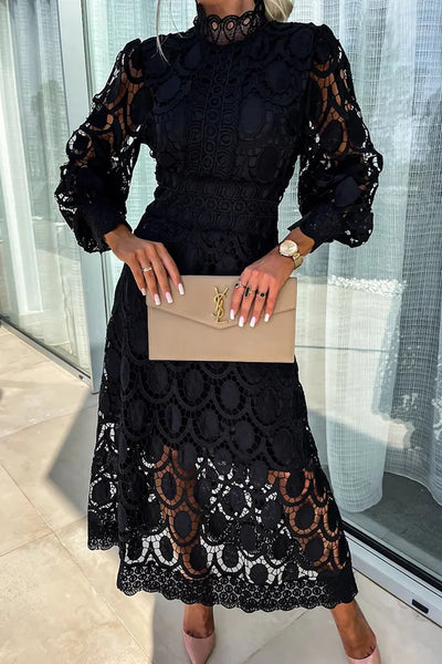 Liah™ | Elegant Midi Dress