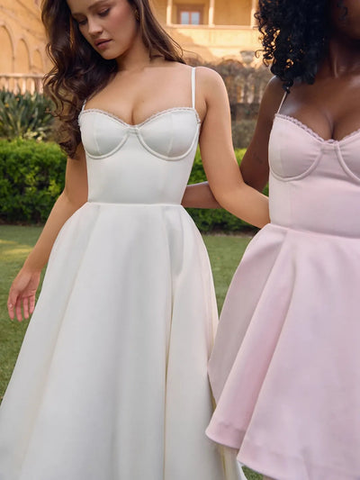 Louane - Robe midi à double couche