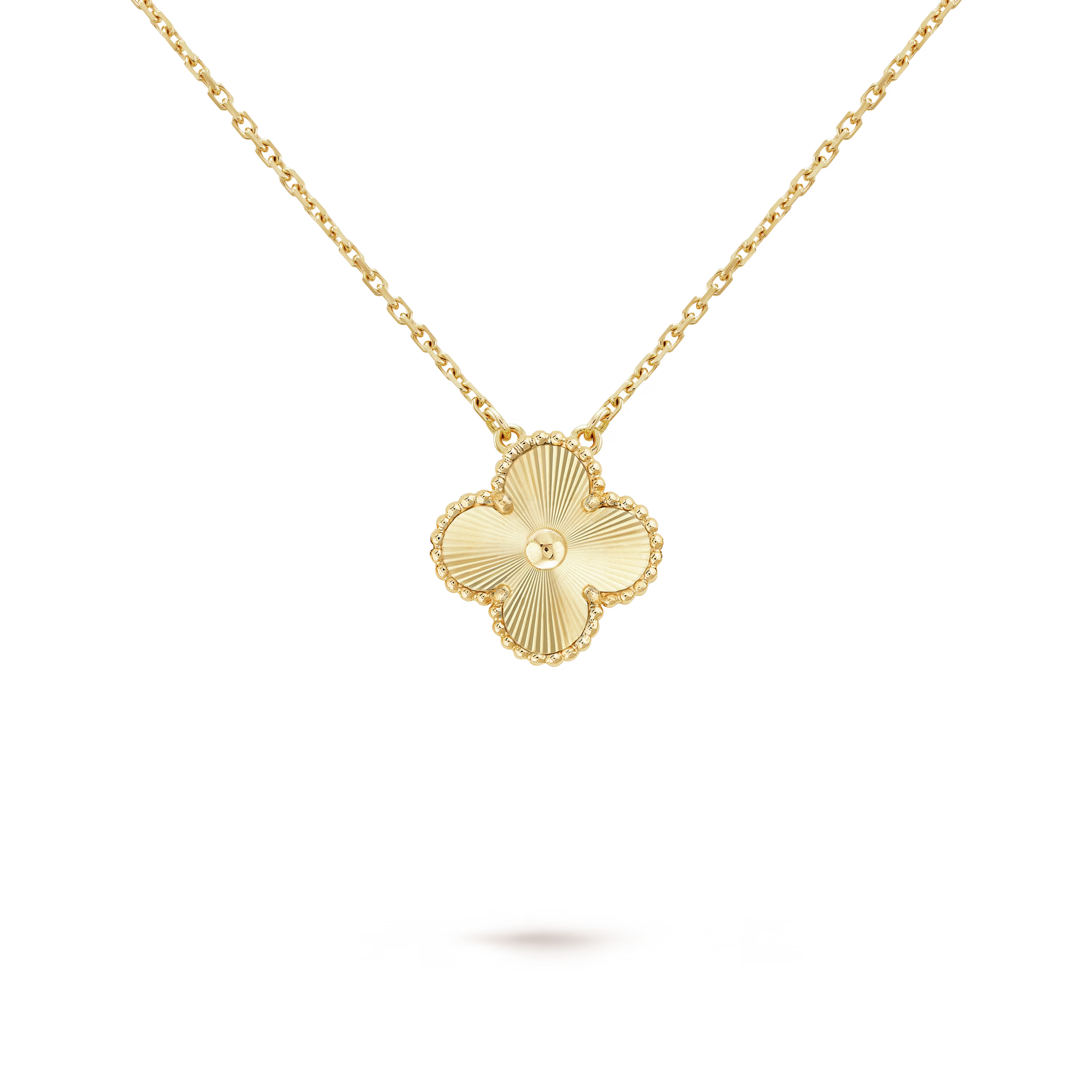 CLOVER LEAF NECKLACE | GOLD