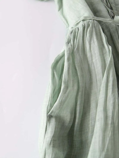 Laureen | Elegant Linen Dress
