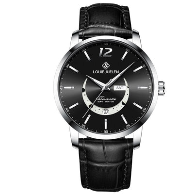 van Baerle® - Elegant Luminous Moon Phase Watch