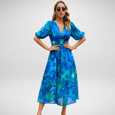 Stella™ | Charming Dress with V-Neck