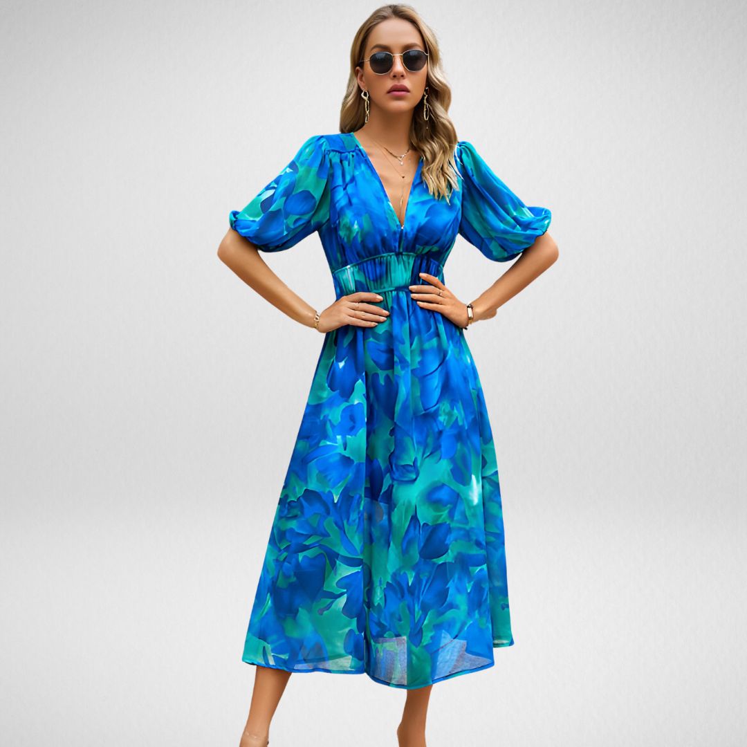 Stella™ | Charming Dress with V-Neck