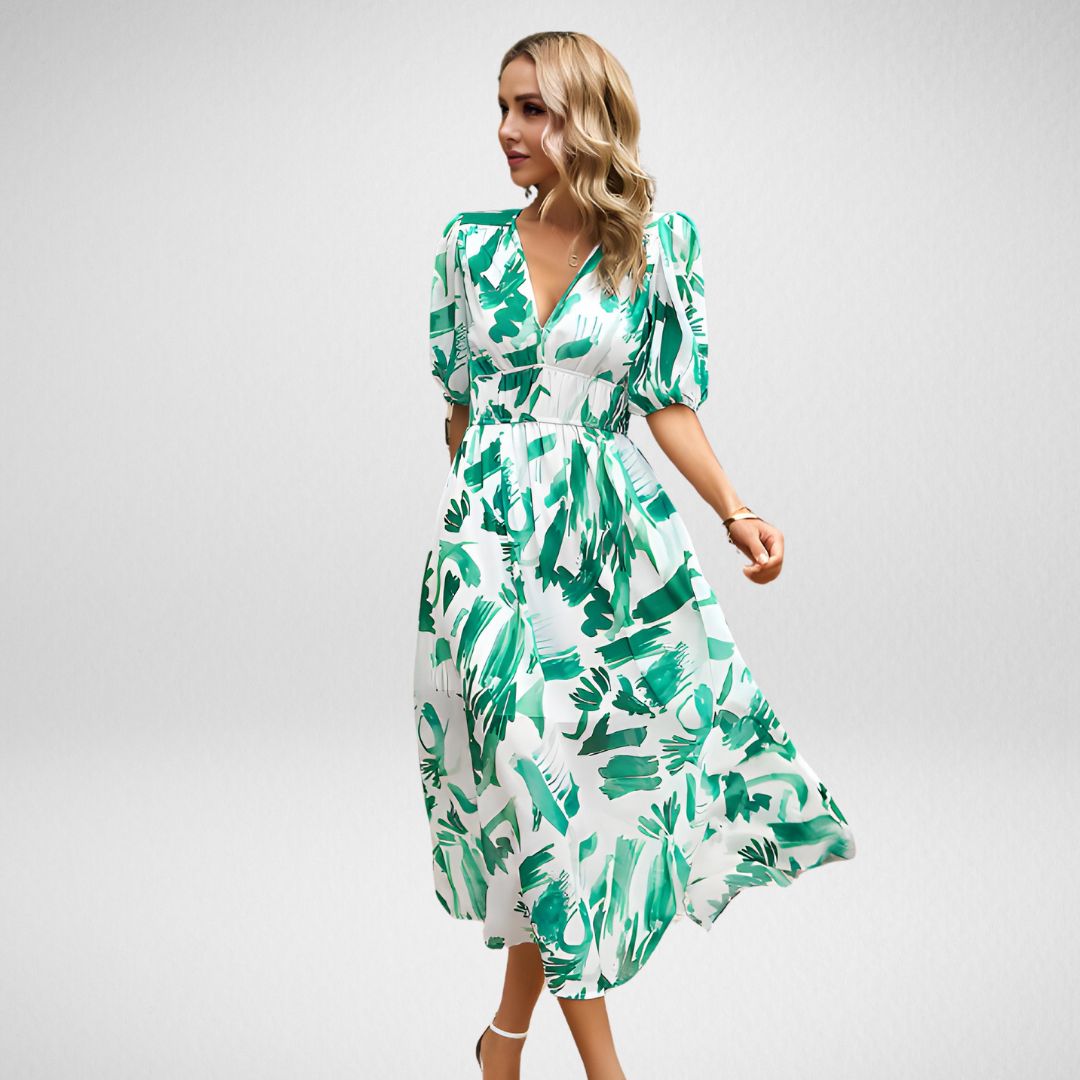 Stella™ | Charming Dress with V-Neck