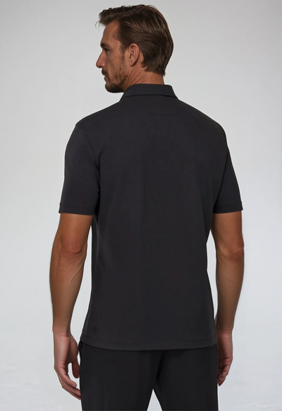 Zip Polo - Black - Sophie New York