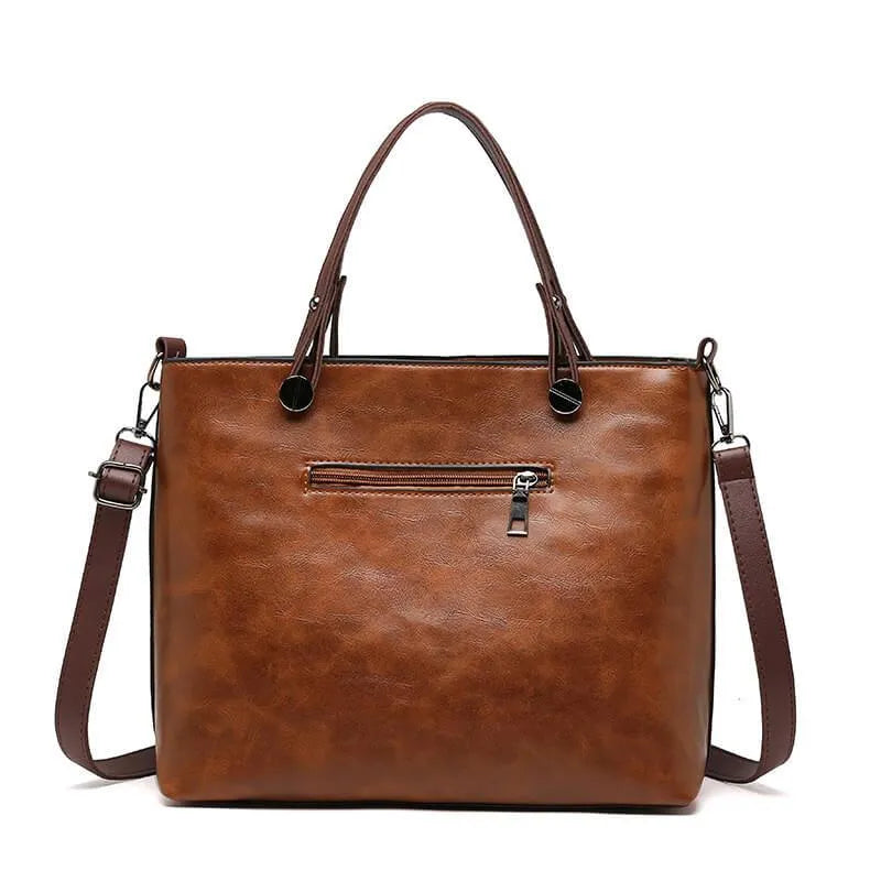 Maelis™ - Leather Shoulder Bag