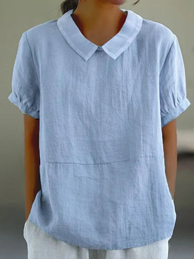 Amalie | Comfortable blouse with collar