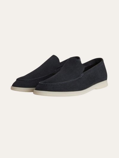 Forfinet Suede Loafers – Navy Blue