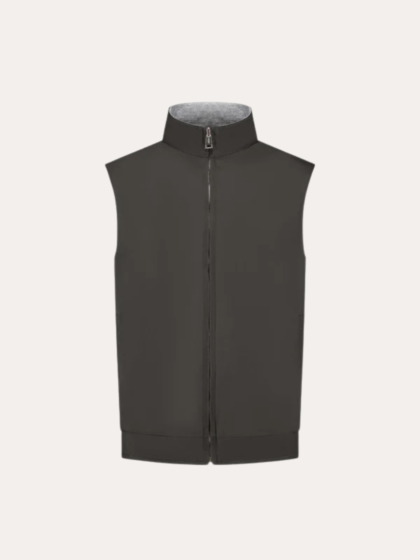 Reversible City Body Warmer - Black - Sophie New York