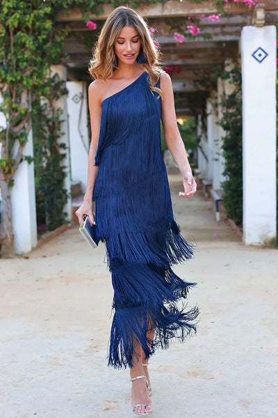 Beatrice™ | Elegant Dress with Fringes