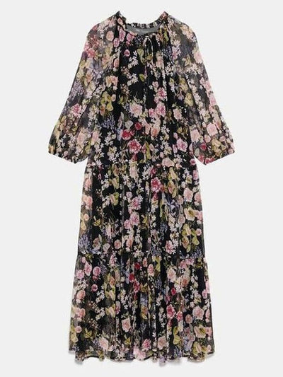Rosea Floral Vintage Dress