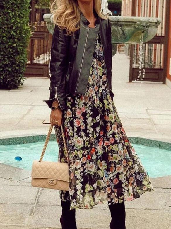 Rosea Floral Vintage Dress