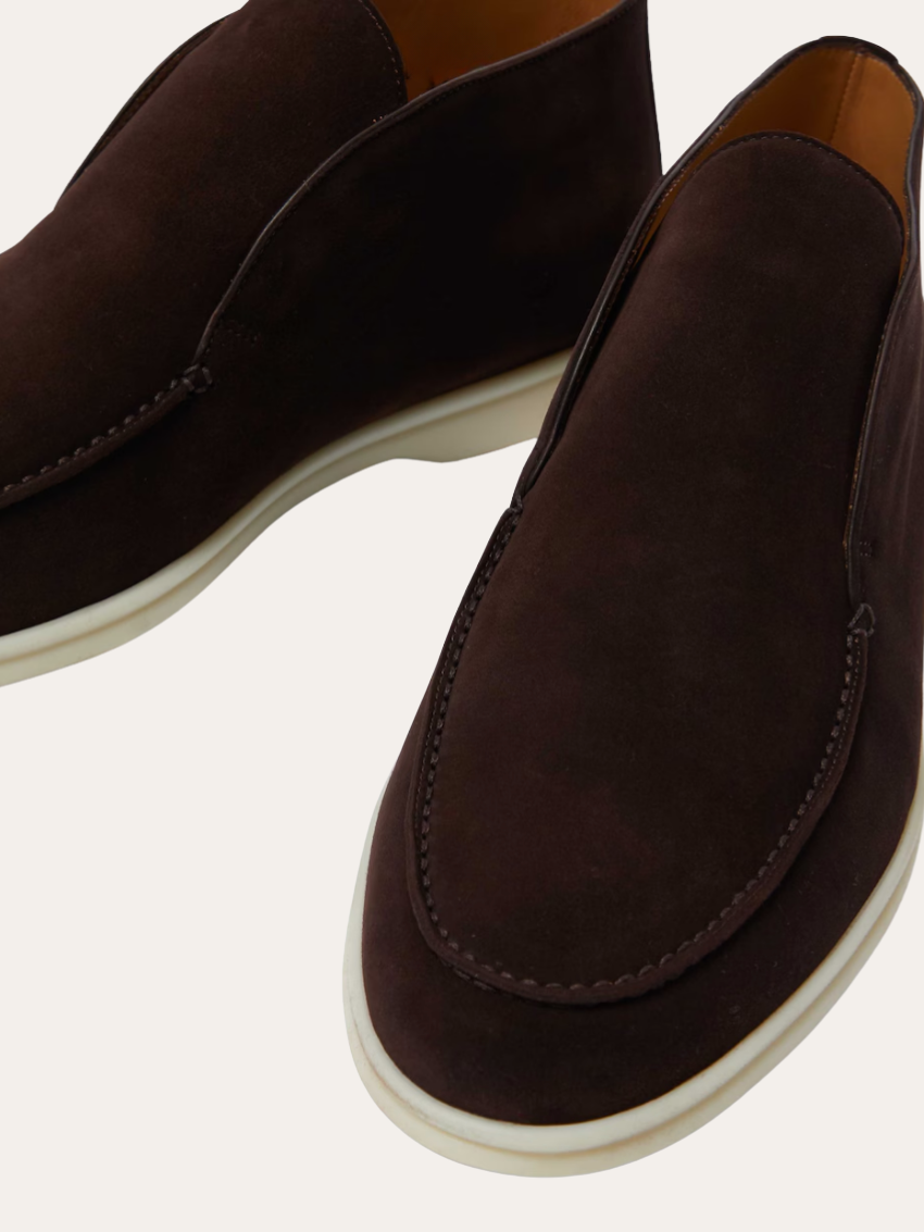 Suedes City Loafers - Dark Brown - Sophie New York