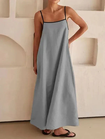 Rosea Flowing Sleeveless Maxi Dress