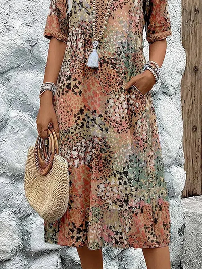 Elegant Midi Dress