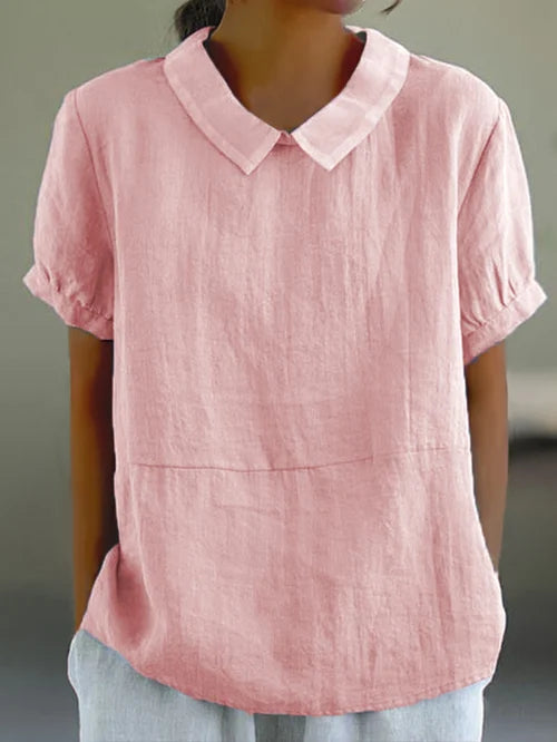 Amalie | Comfortable blouse with collar