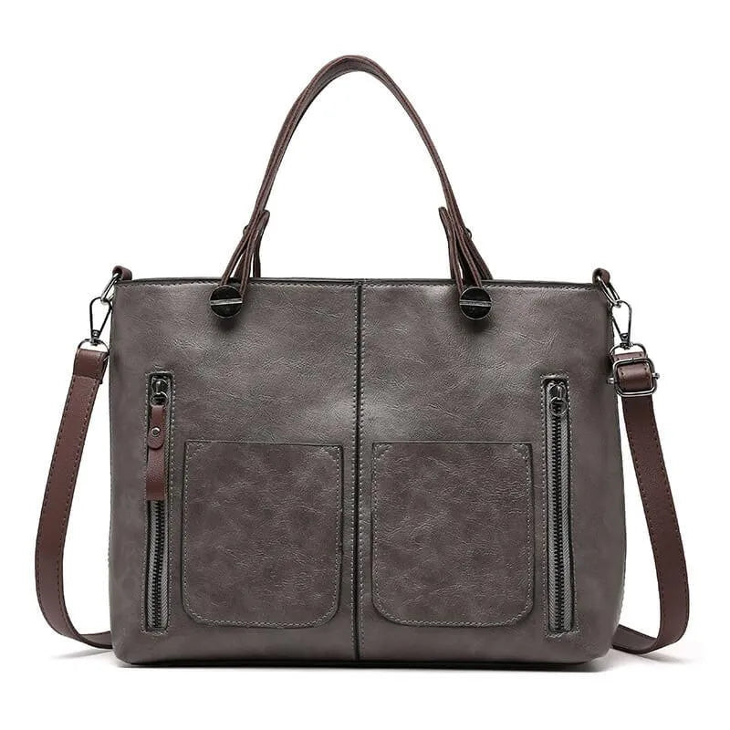 Maelis™ - Leather Shoulder Bag