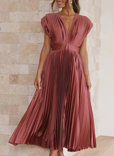 Rosea Longline Draped Dress