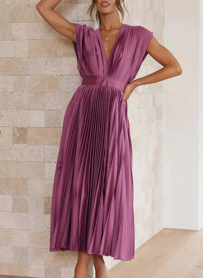 Rosea Longline Draped Dress