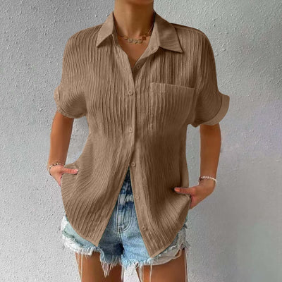 Katie | Stylish Button-Up Summer Shirt