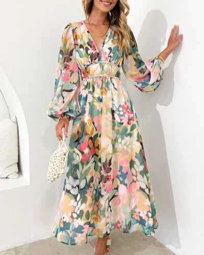 Carlotta™ | Elegant Floral Dress