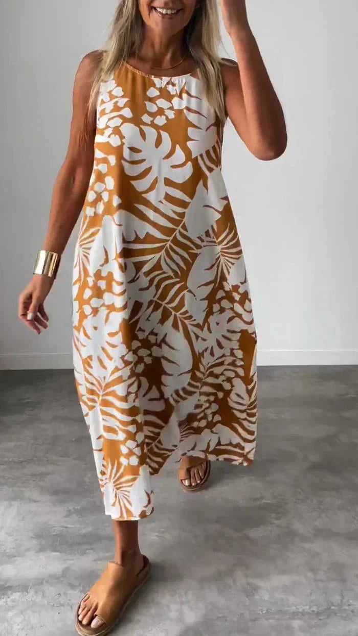 Rosea Comfortable Floral Dress