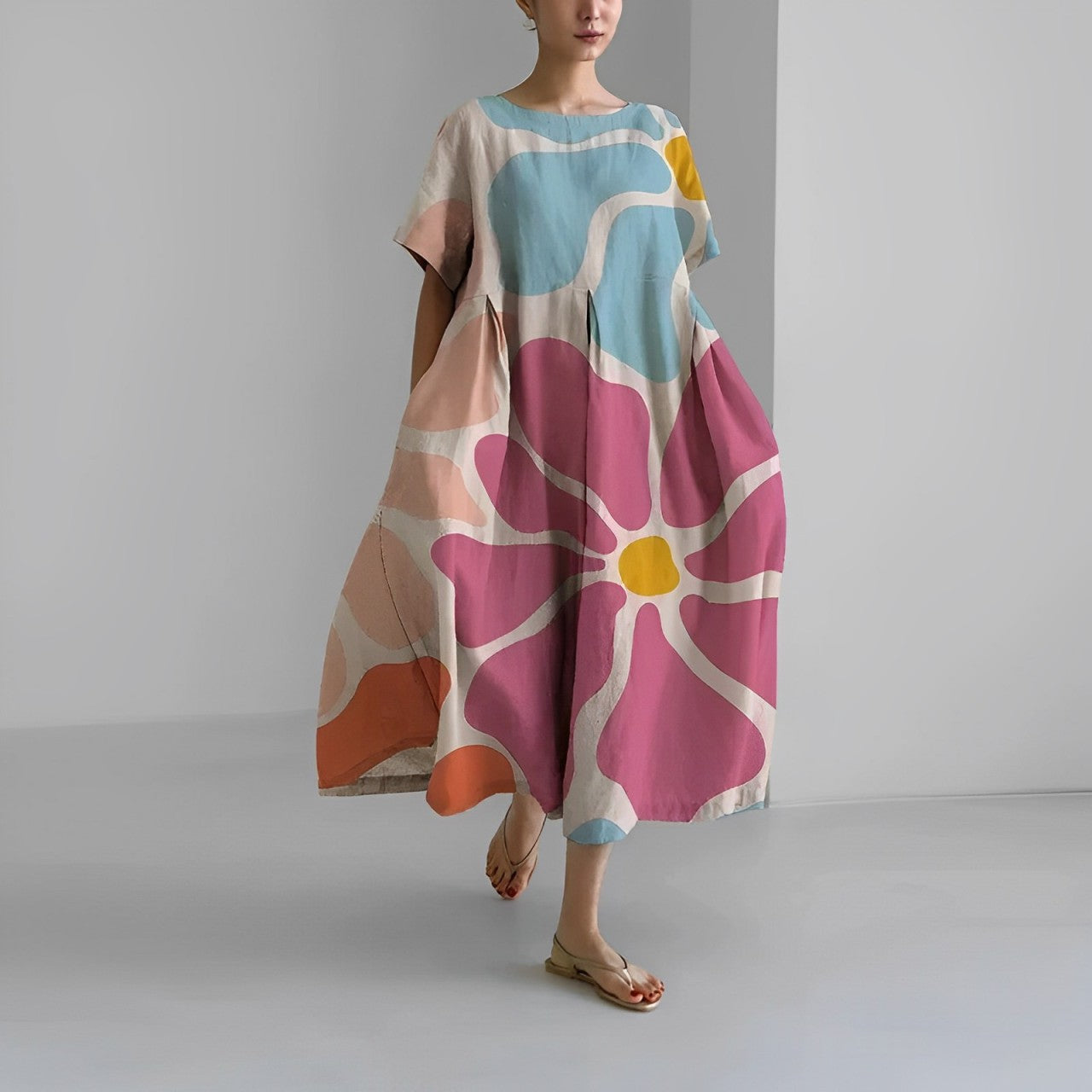 Rosa™ | Boho Floral Dress