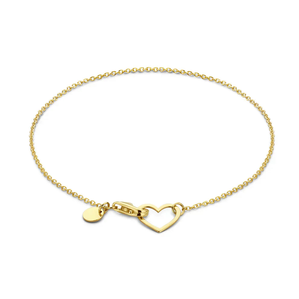 Lilou Heart Bracelet | 14k Gold