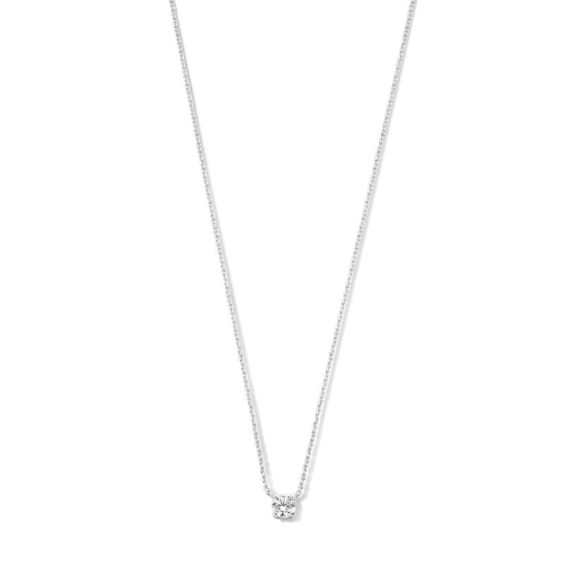 Cléa Moissanite Sten Necklace | 14k Gold