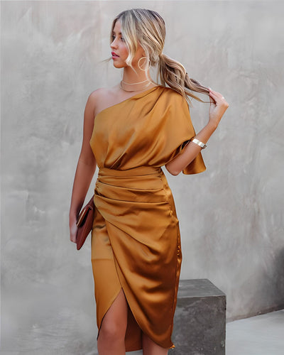Allegra™ | Elegant Party Dress Made of Silk