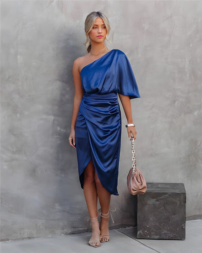 Allegra™ | Elegant party dress in silk