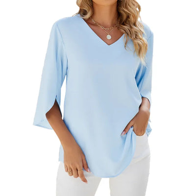 Chloe  | V-neck Blouse