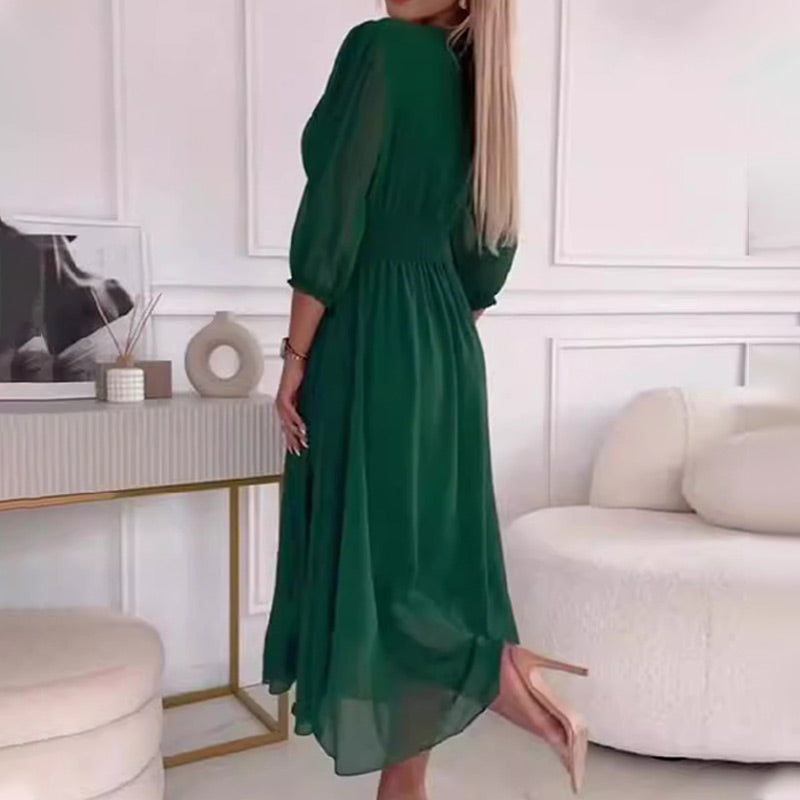Leonie™ | Light Chiffon Summer Dress